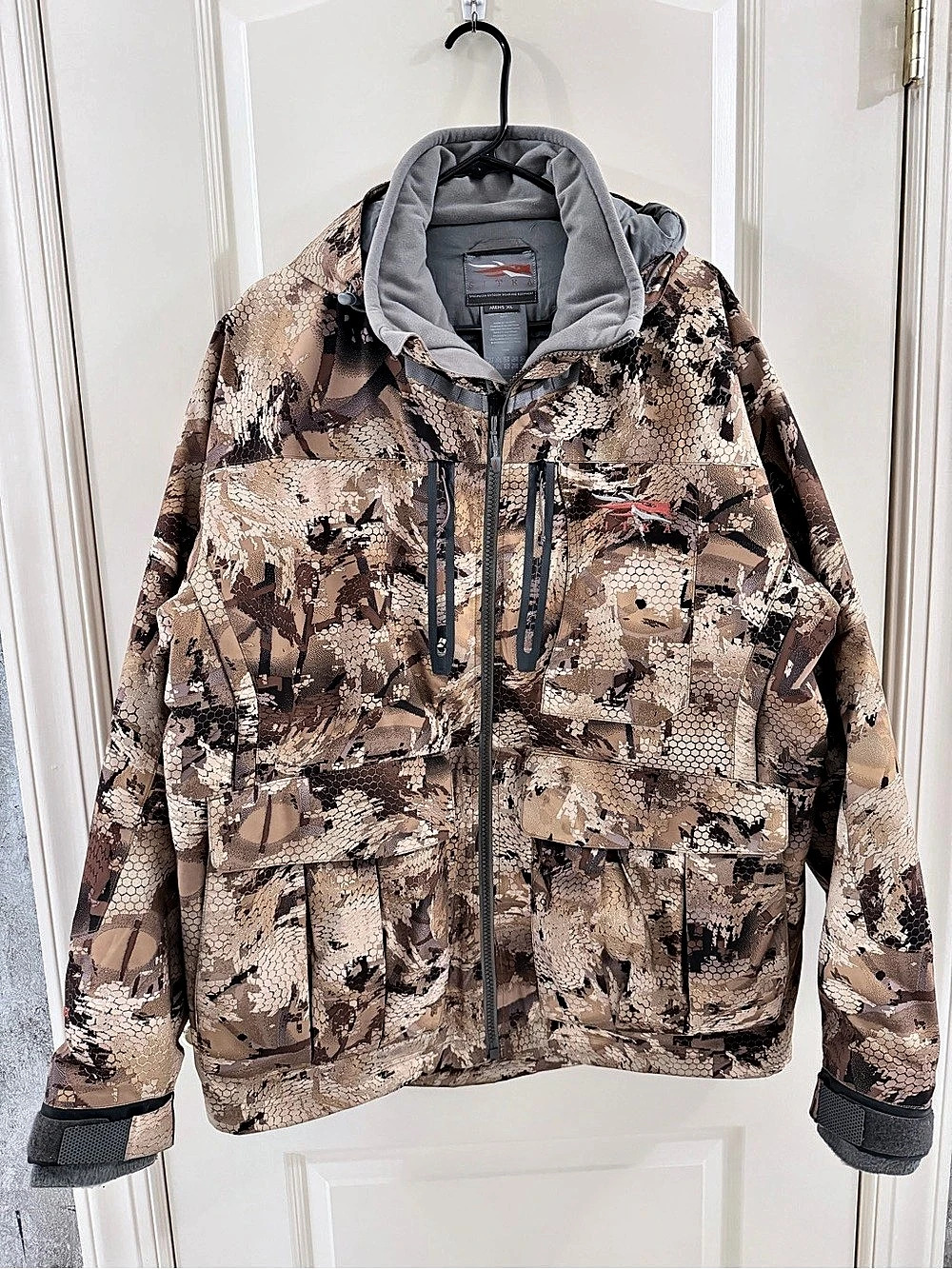 SITKA Boreal Aerolite Camo Performance Jacket Brown Mens XL- RARE Discontinued